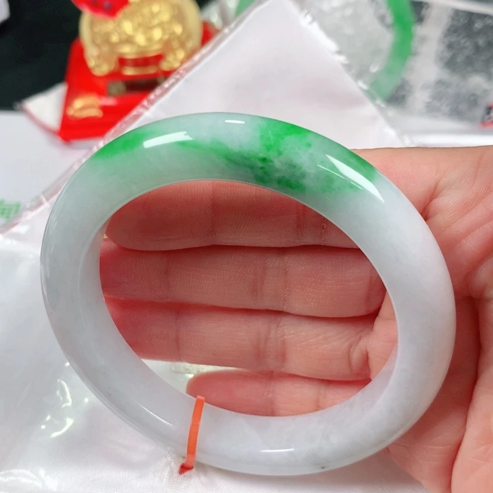 未镶嵌手镯翡翠   编号DH1224 正圈58