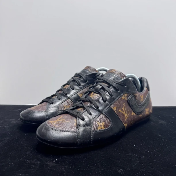 95新 LouisVuitton/路易威登 41码/uk7 Match Up 棕色板鞋