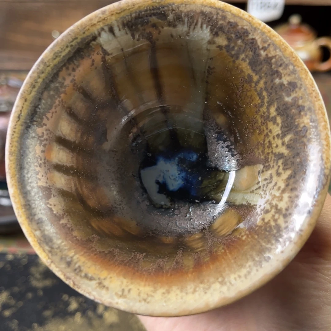 杯用****9柴烧茶器窑宝杯