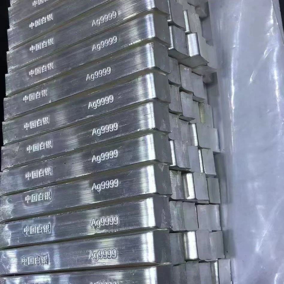 足银9999银条一根100克