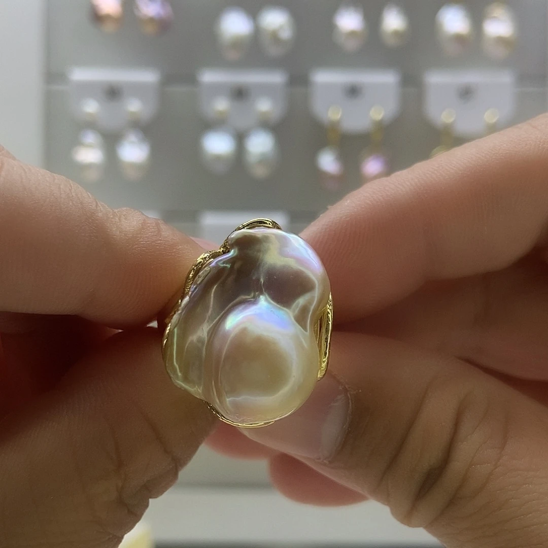 未镶嵌淡水珍珠颈饰35