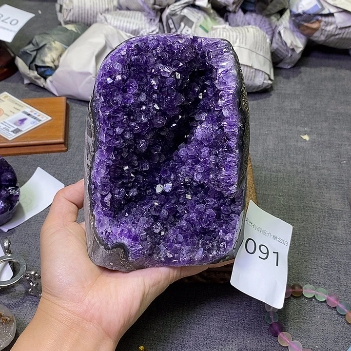 未镶嵌珠宝半成品紫晶