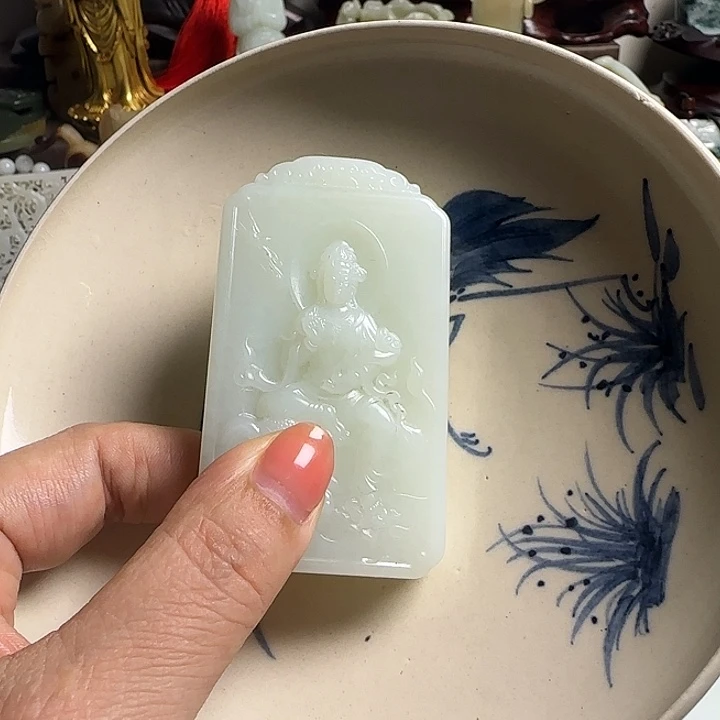 开***人瓷片新号开播挂件一个