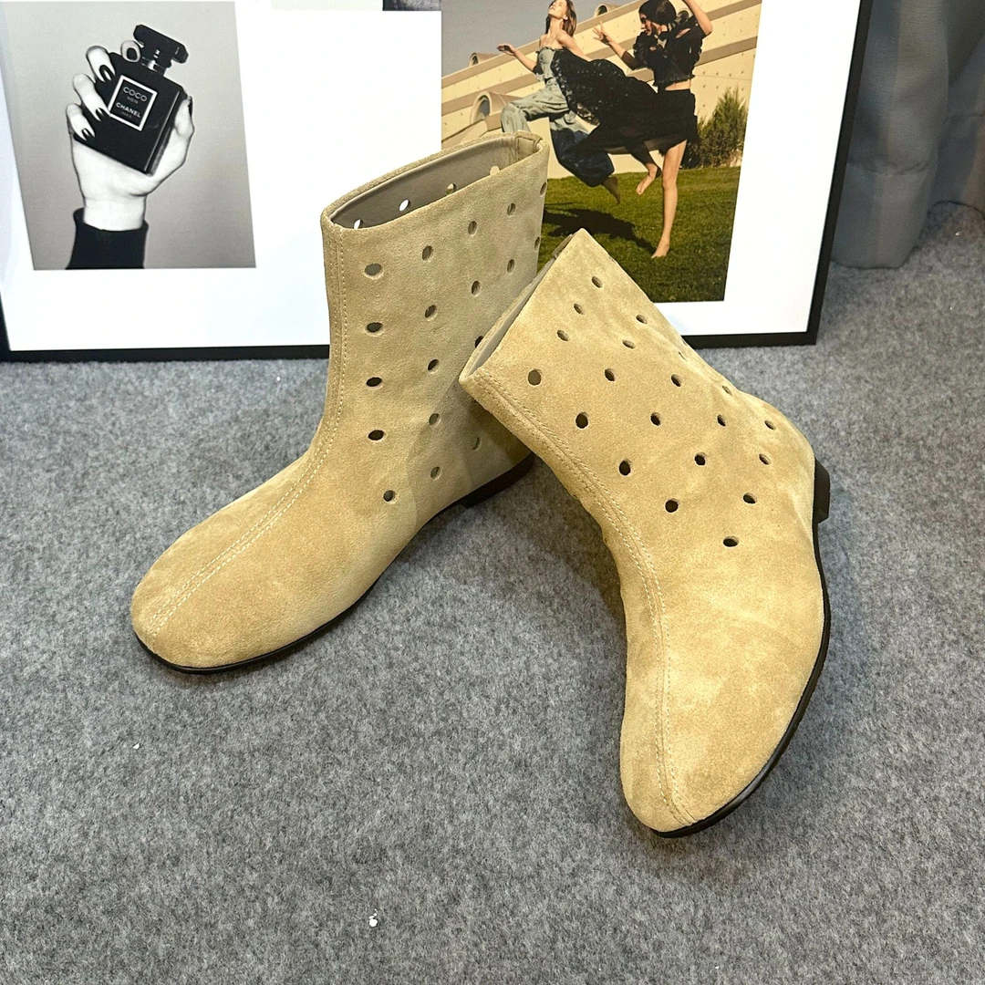 欧货女鞋2025早秋新款真皮厚底增高切尔西靴女英伦风马丁靴短靴潮