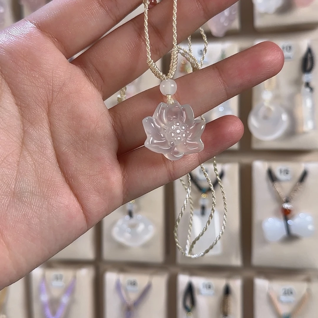 ****-玛瑙/玉髓未镶嵌颈饰