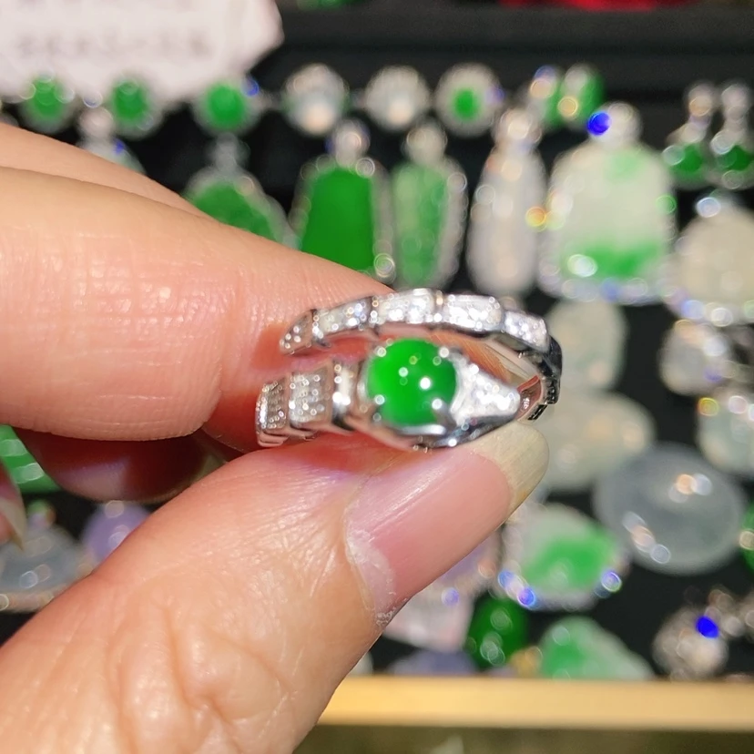 【闪购商品】未镶嵌戒指翡翠天然翡翠