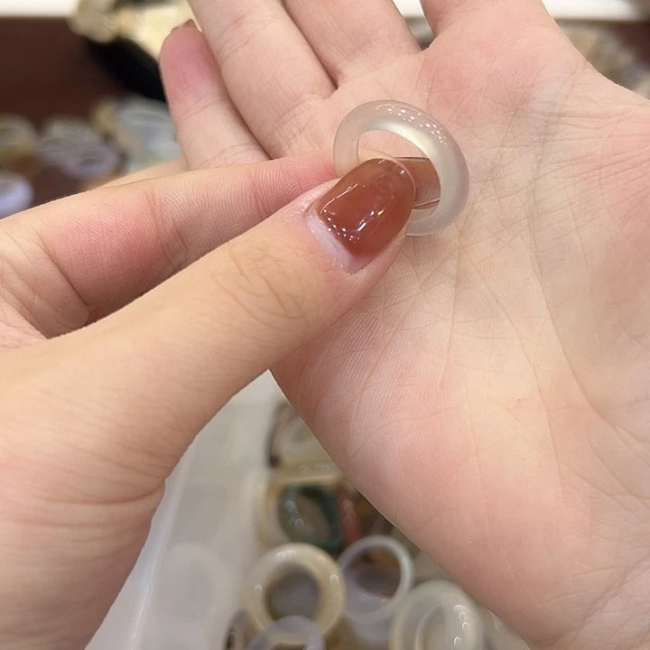 玛瑙/玉髓合金戒指98港11