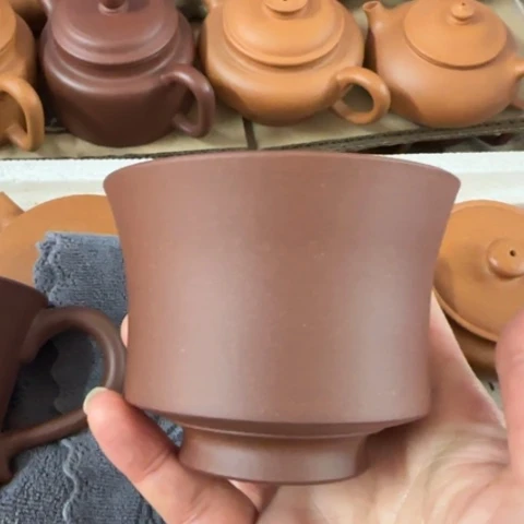 紫砂茶壶❤**❤底槽清料主人杯