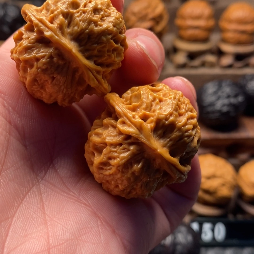 文玩核桃把件铁核桃