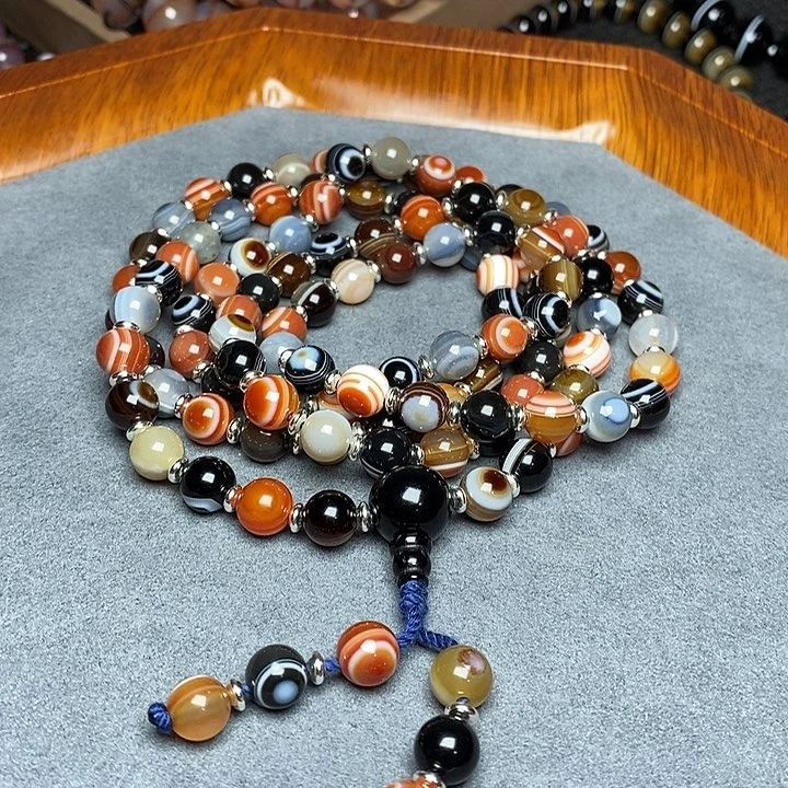 玛瑙/玉髓手链未镶嵌