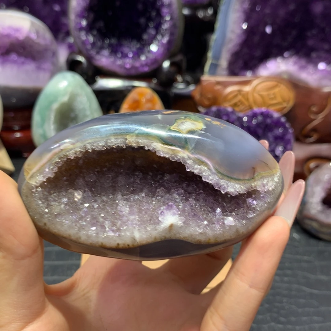 紫晶珠宝半成品未镶嵌福利不退