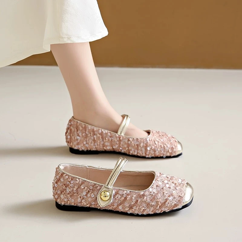 Ou Shi Yuan/欧诗媛女生百搭皮面百搭单鞋C16