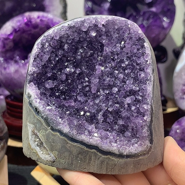 未镶嵌珠宝半成品紫晶
