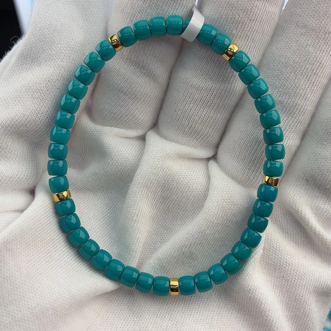 绿松石未镶嵌配饰4.6mm