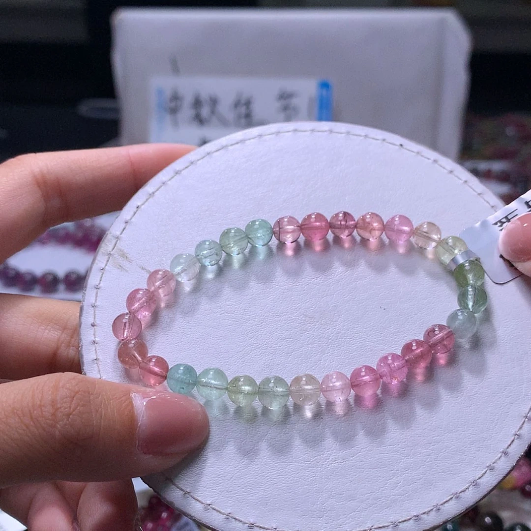 【闪购商品】未镶嵌手链碧玺6.3m