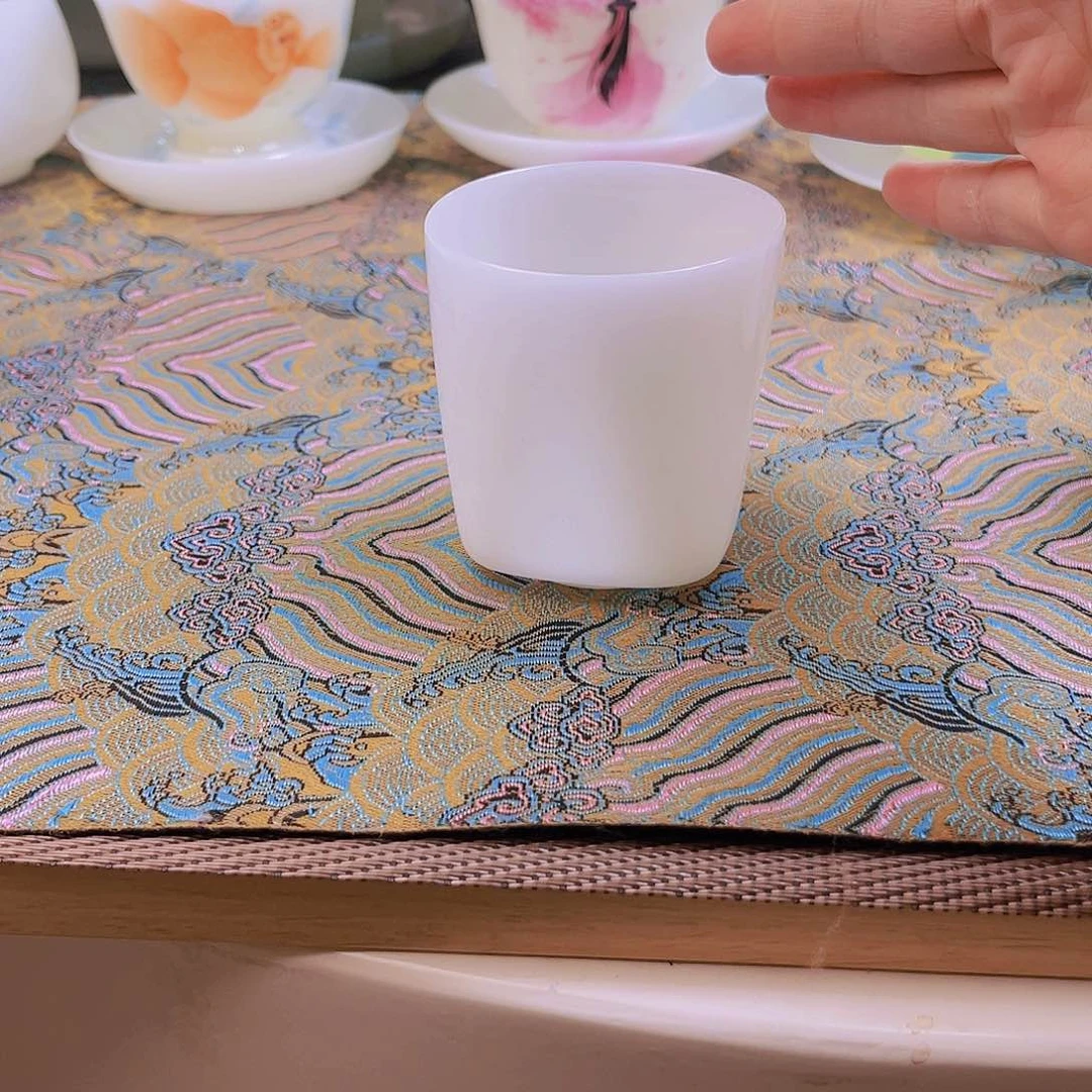 盖碗瓷精品璞玉瓷主人杯