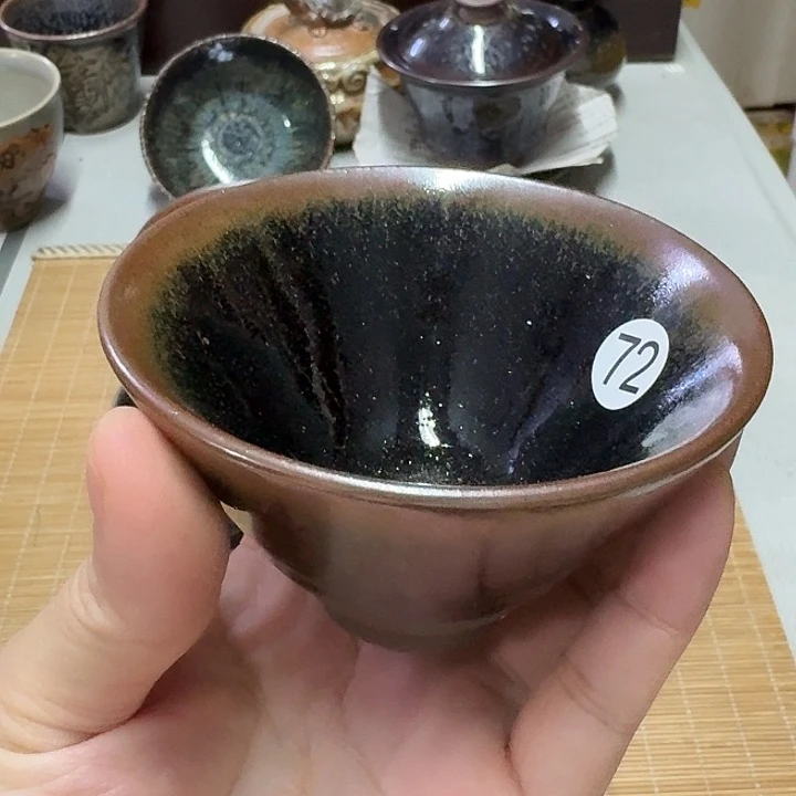茶盏72 坚记茶盏摆件