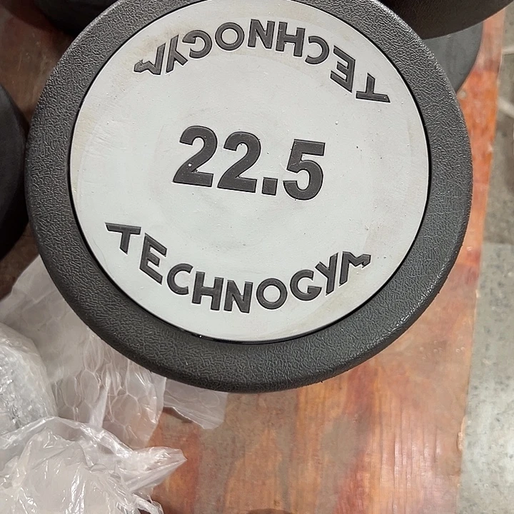 全新纯钢泰诺哑铃一只