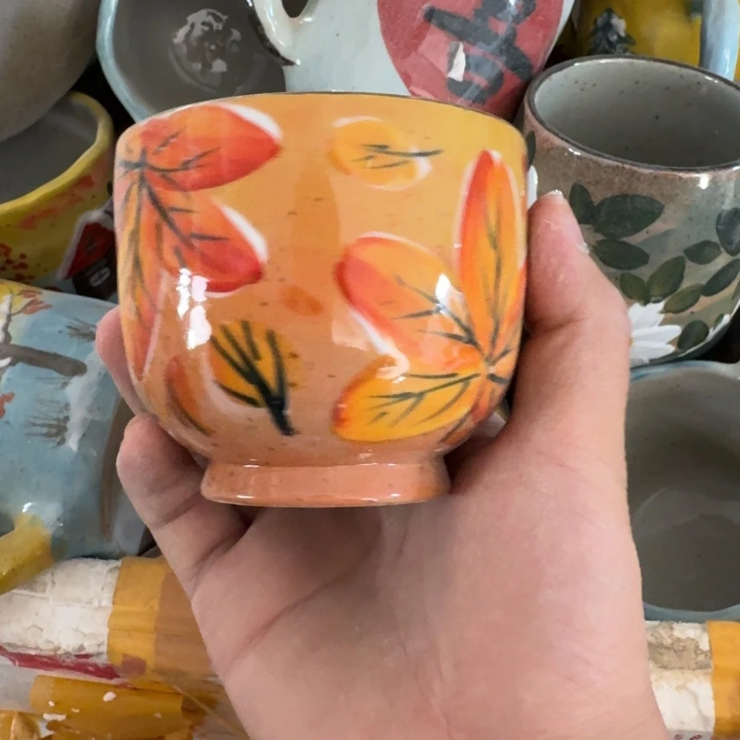 釉下彩瑕疵处理慎拍158