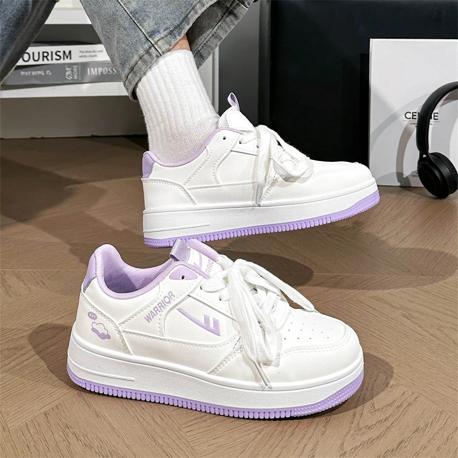 Warrior/回力女鞋新款透气轻便休闲运动板鞋搭配裙子可爱软妹女款