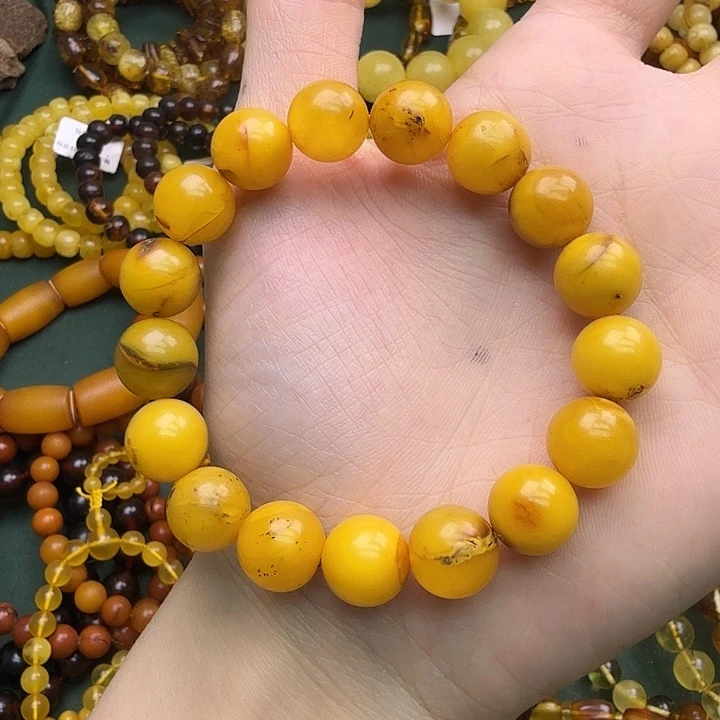 琥珀未镶嵌珠宝奇石