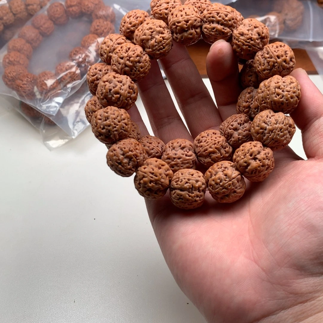 手串金刚菩提20古龙方墩原皮