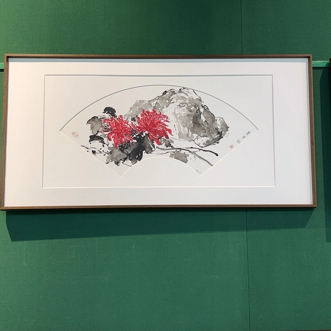 国画许宝芹带框精装裱福利