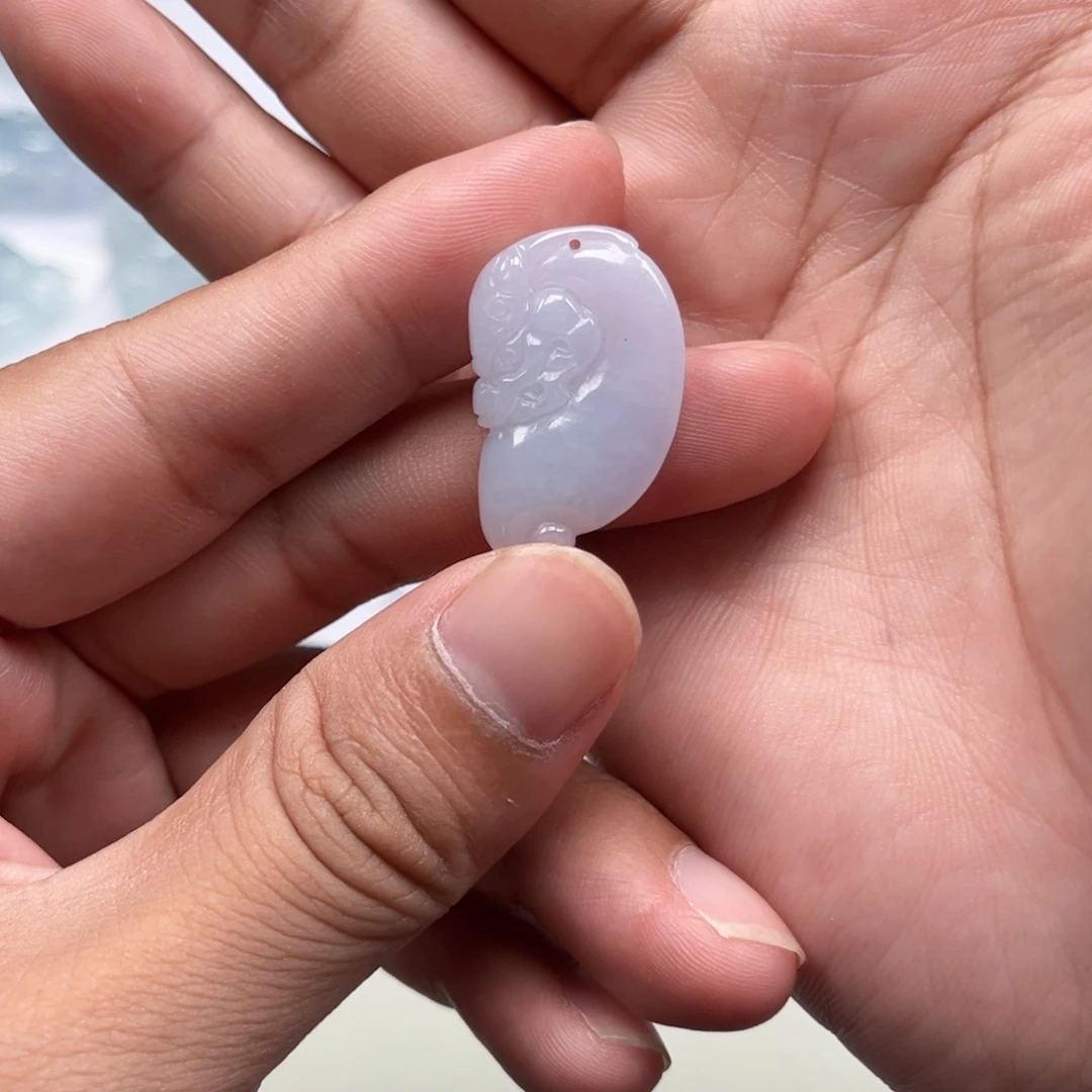颈饰未镶嵌翡翠天然翡翠A货