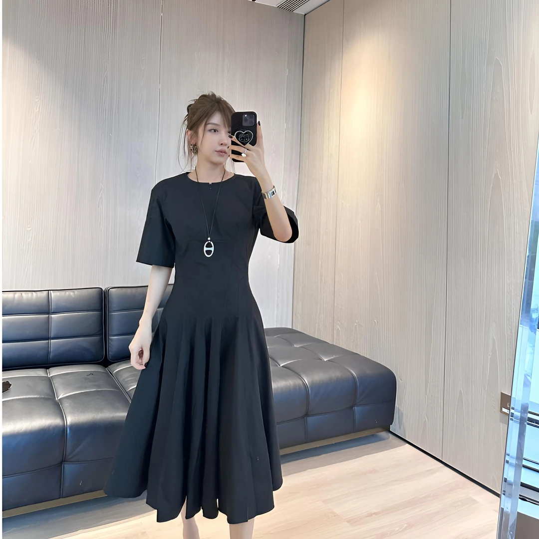 赫本风气质连衣裙