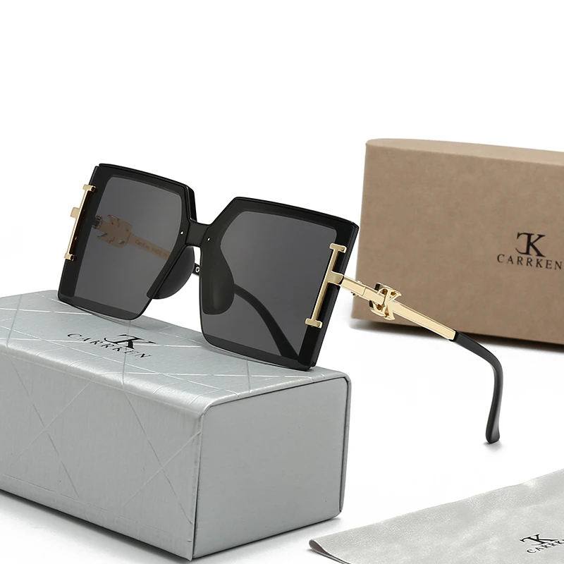 2025时尚太阳镜遮阳防紫外线气质潮流百搭大框墨镜女士