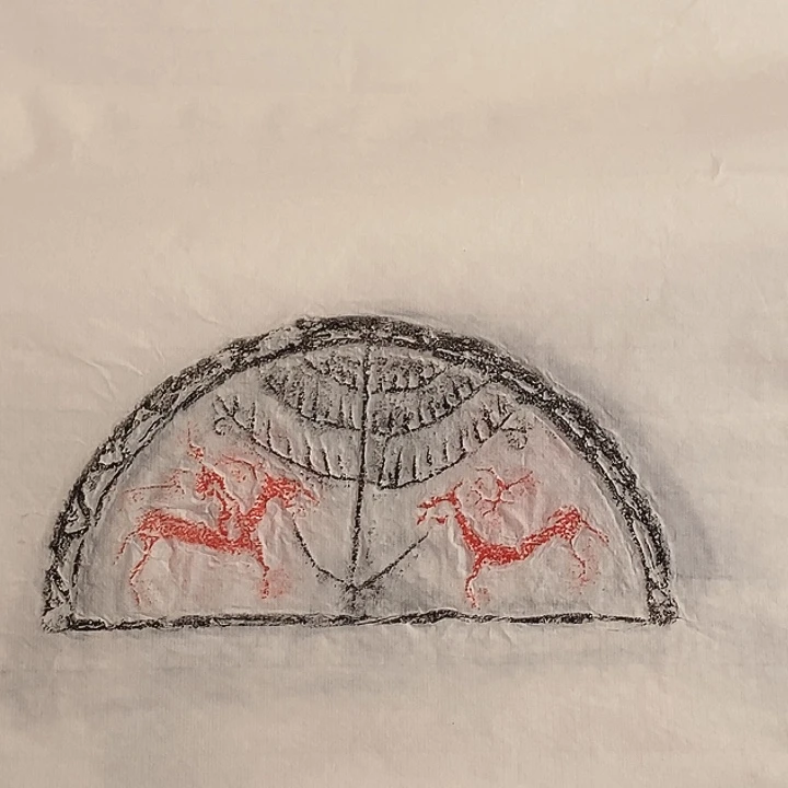 拓片用纸其他瓦当拓片