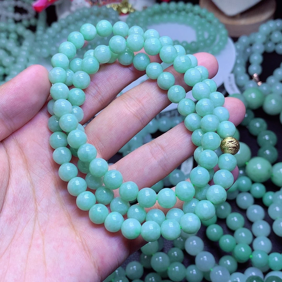 毛衣链未镶嵌翡翠卡8
