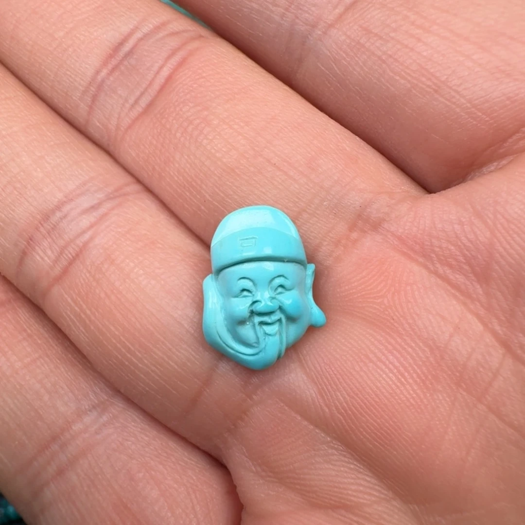 绿松石珠宝奇石未镶嵌