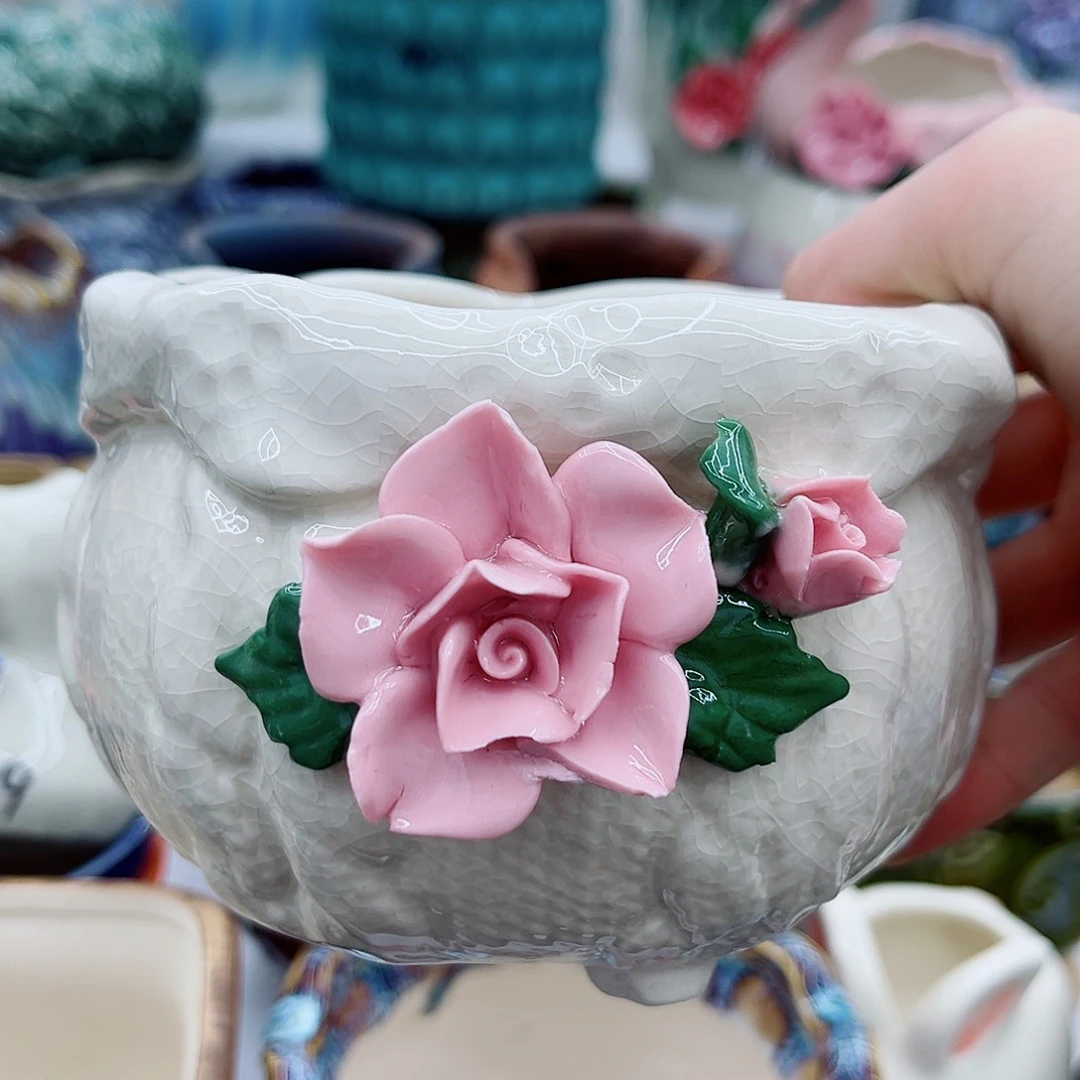 多肉绿植陶瓷花盆