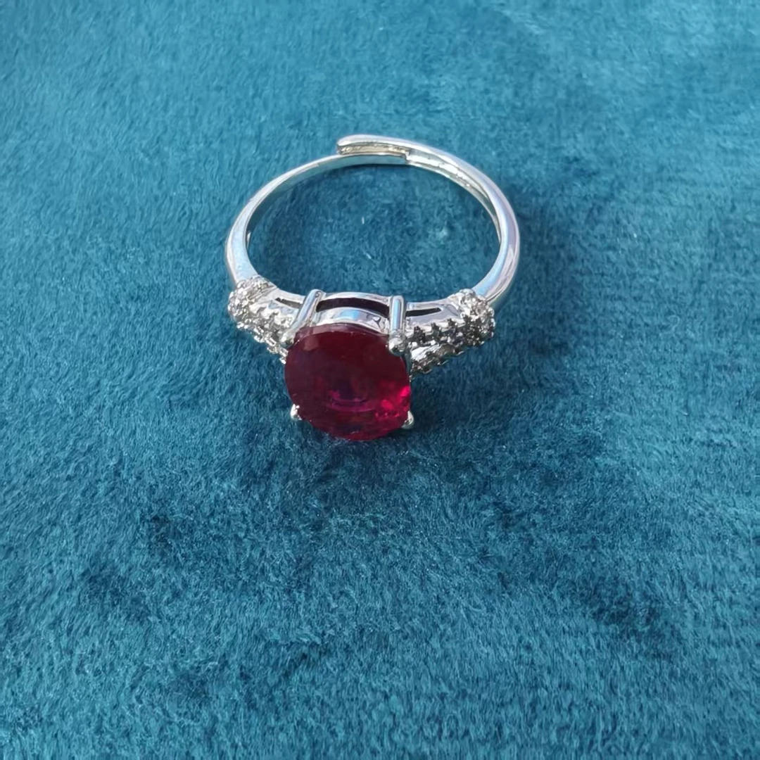 【ANNA严选】时尚精美高级精美红首饰A095