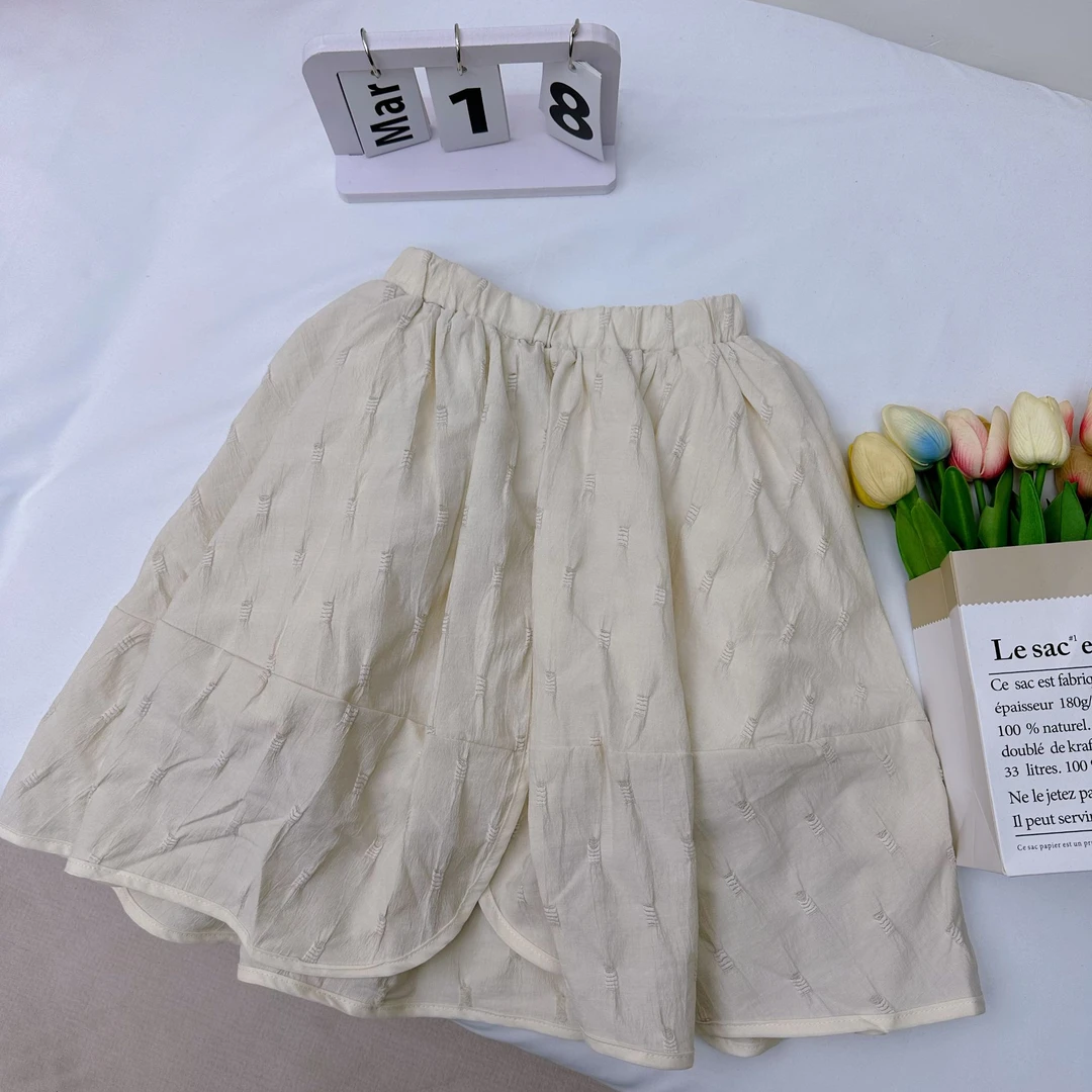 韩系大牌百搭半身裙