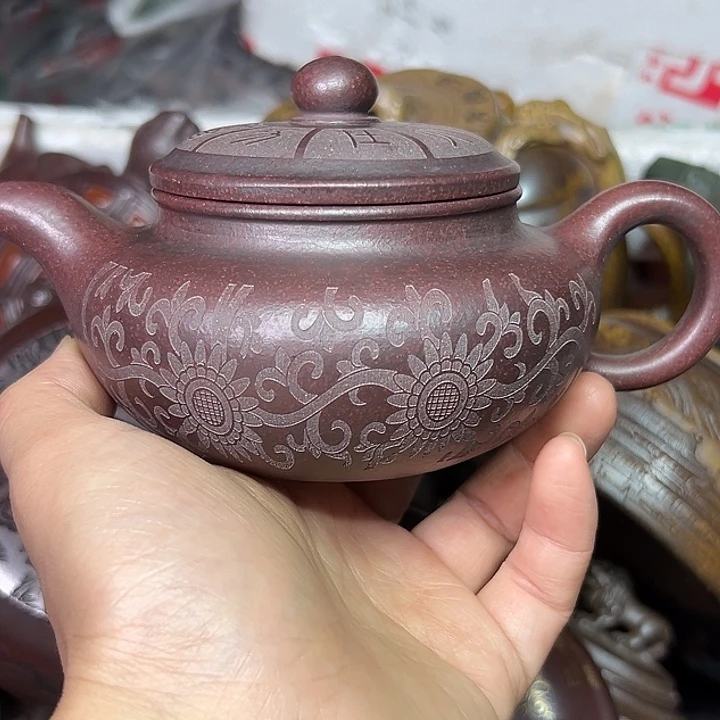 茶壶紫砂微瑕微瑕