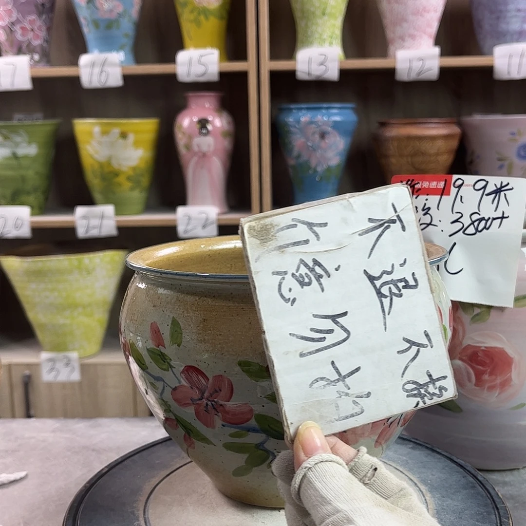 景德镇陶瓷花盆花盆