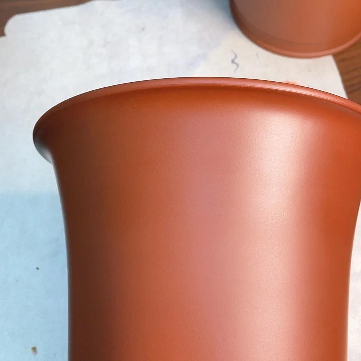 紫砂花盆夜**明精品紫砂兰花盆