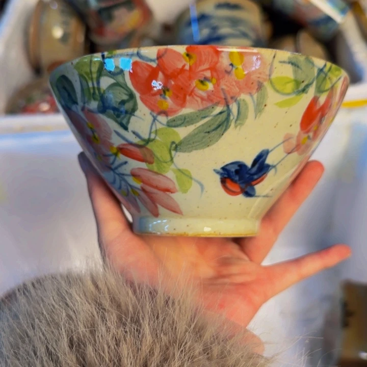 瓷片景德镇陶瓷手工手绘