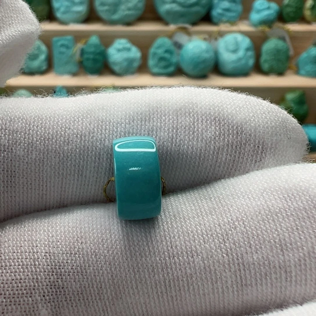 未镶嵌绿松石直切珠10.4mm