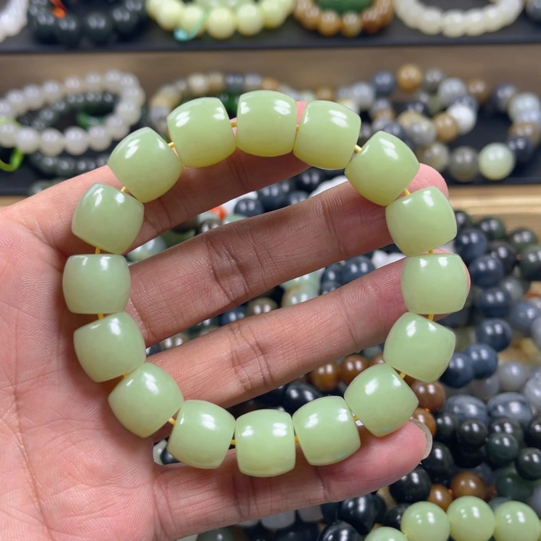 和田玉手串未镶嵌