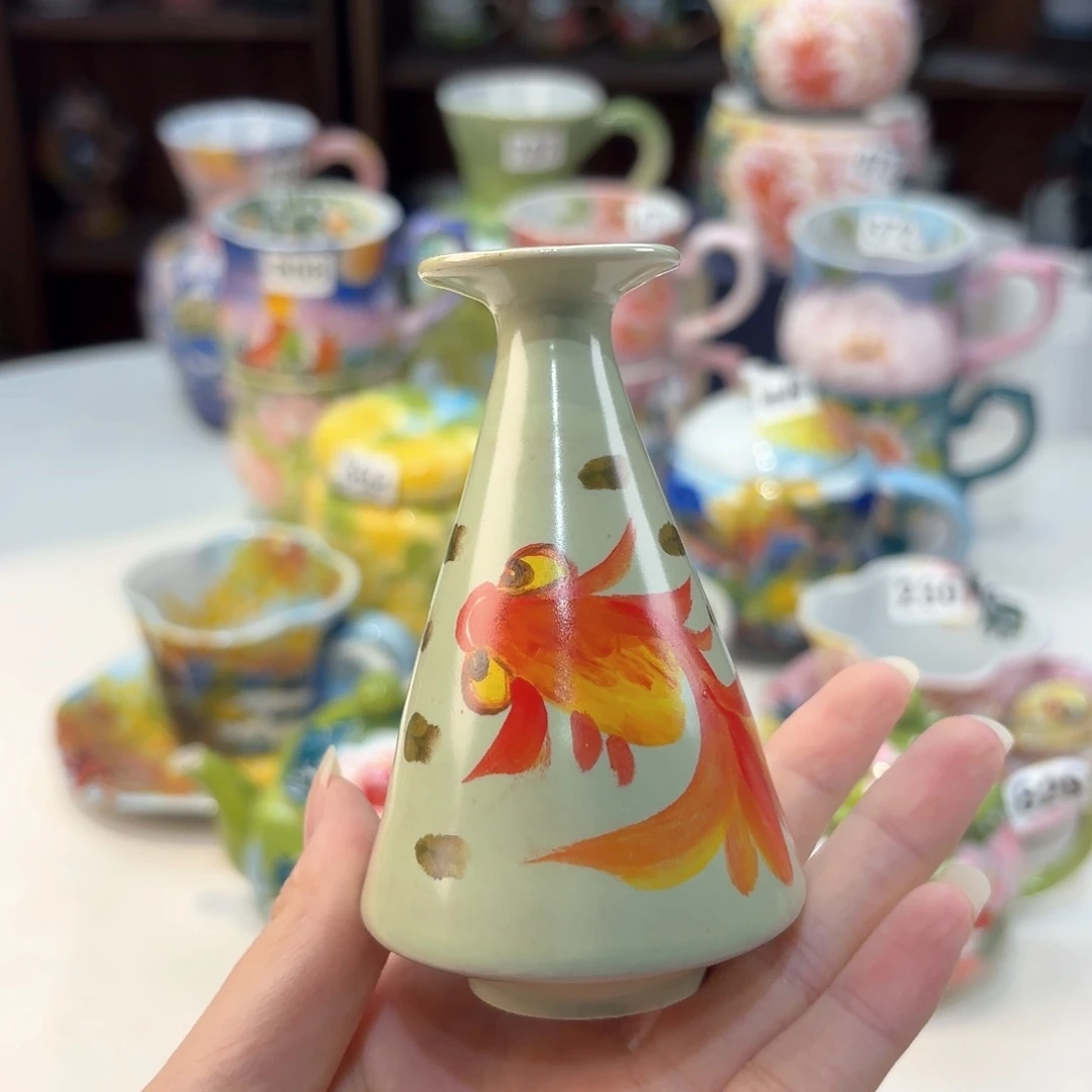 景德镇手绘高温釉下彩陶瓷茶具