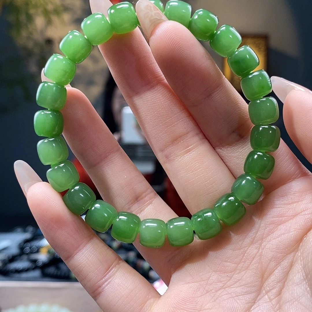 和田玉手串未镶嵌