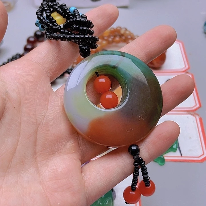 【闪购商品】玛瑙/玉髓珠宝半成品未镶嵌用****3