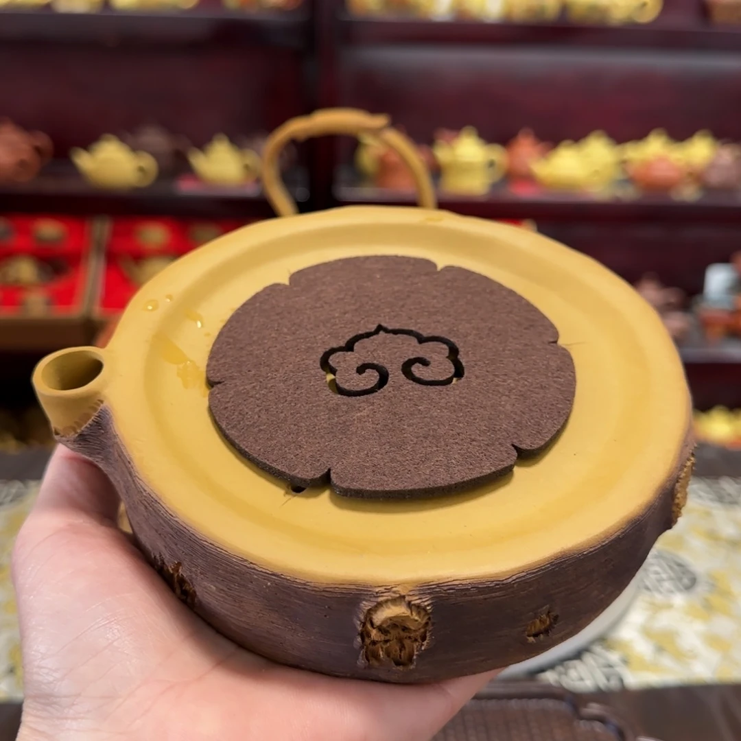 【闪购商品】紫砂茶壶枯木壶承