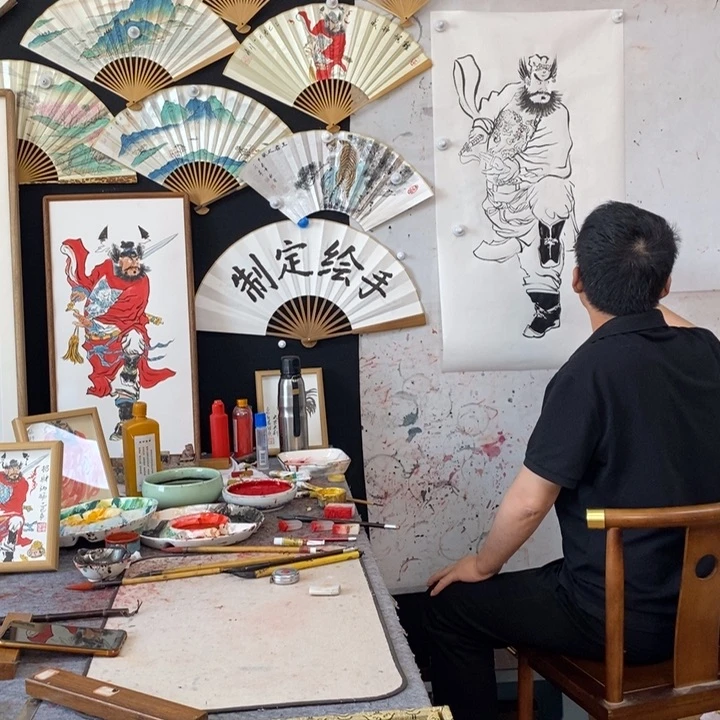 国画老*孙老师粽竹9.5
