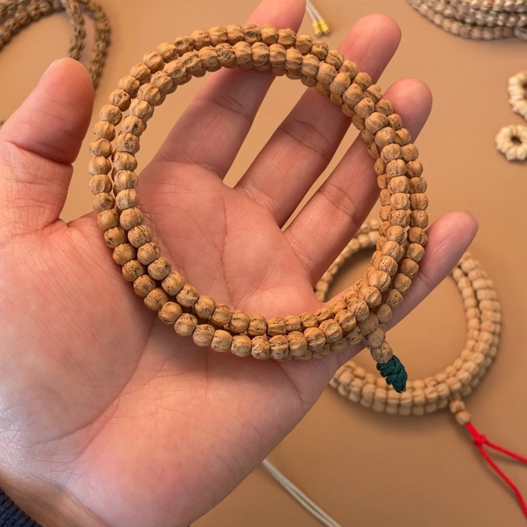 小***草吊坠柏香籽/百香籽莲花座 保热