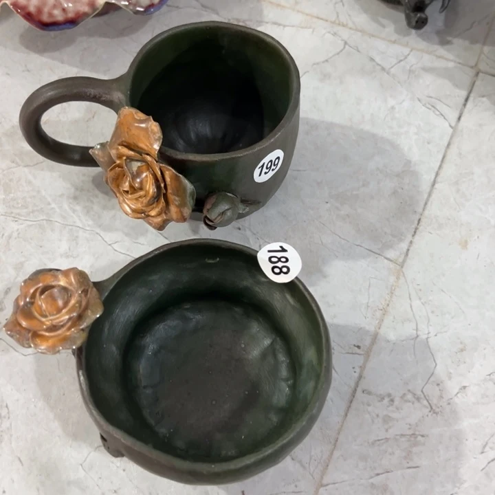 k***s陶瓷懿树日式手捏餐具茶具