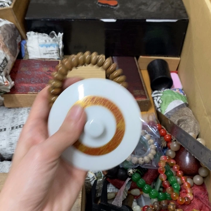 瓷片M****✨哈哈中古工艺品一件